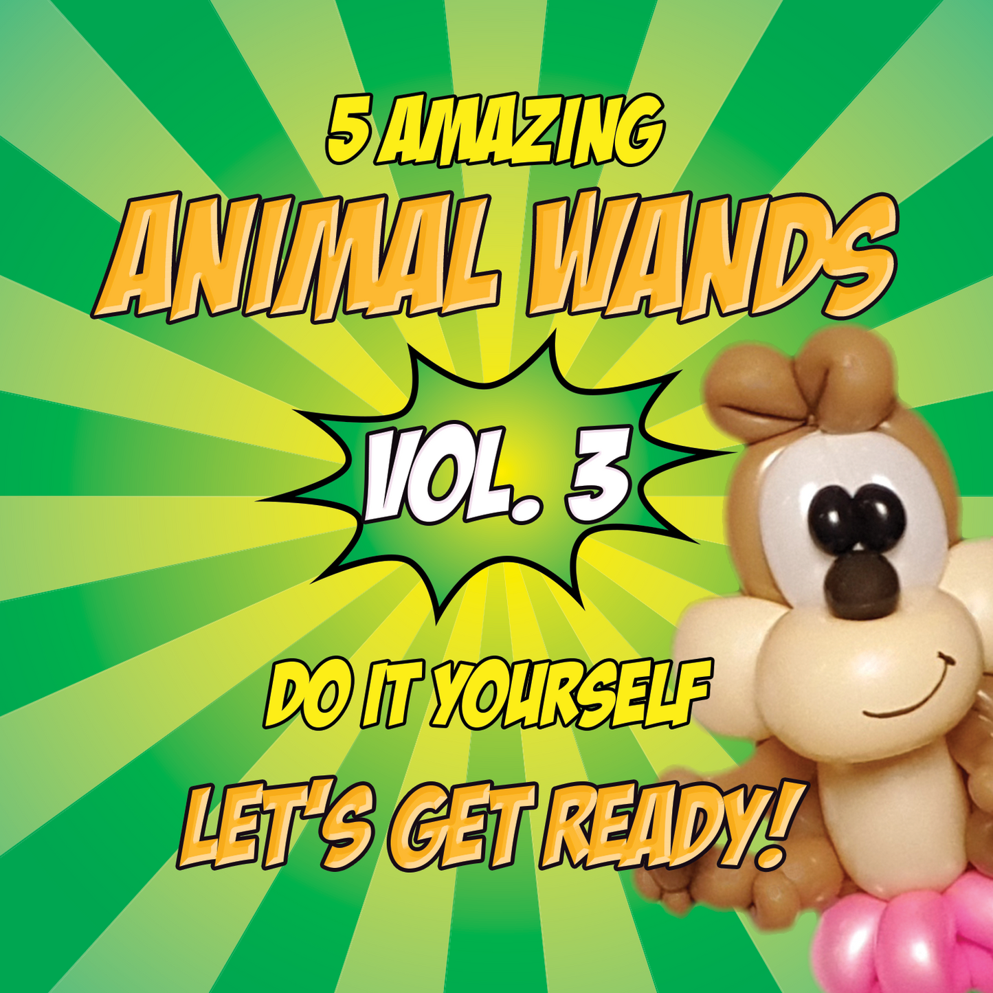 ANIMAL BALLOONS WANDS