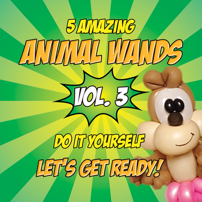 ANIMAL BALLOONS WANDS