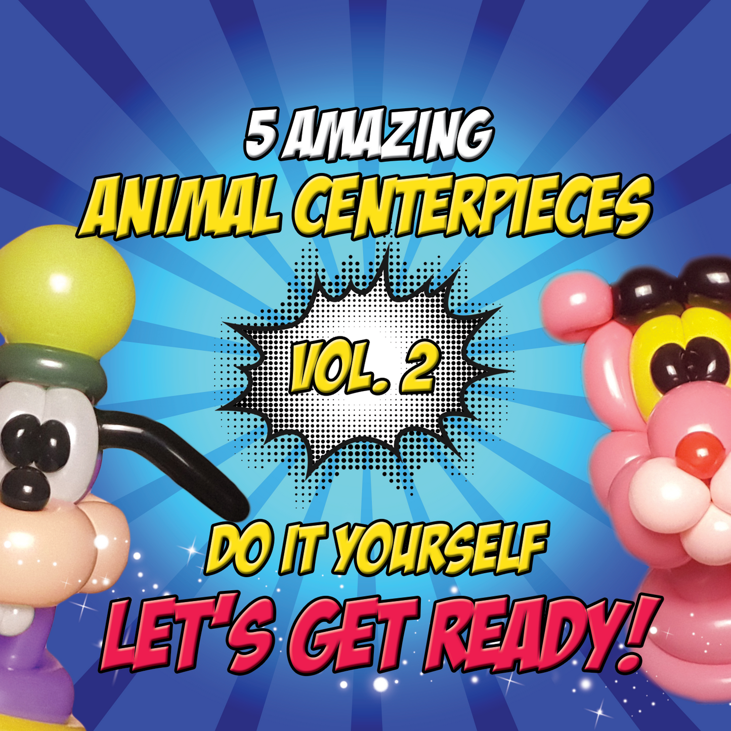 ANIMAL BALLOONS  CENTERPIECES 2