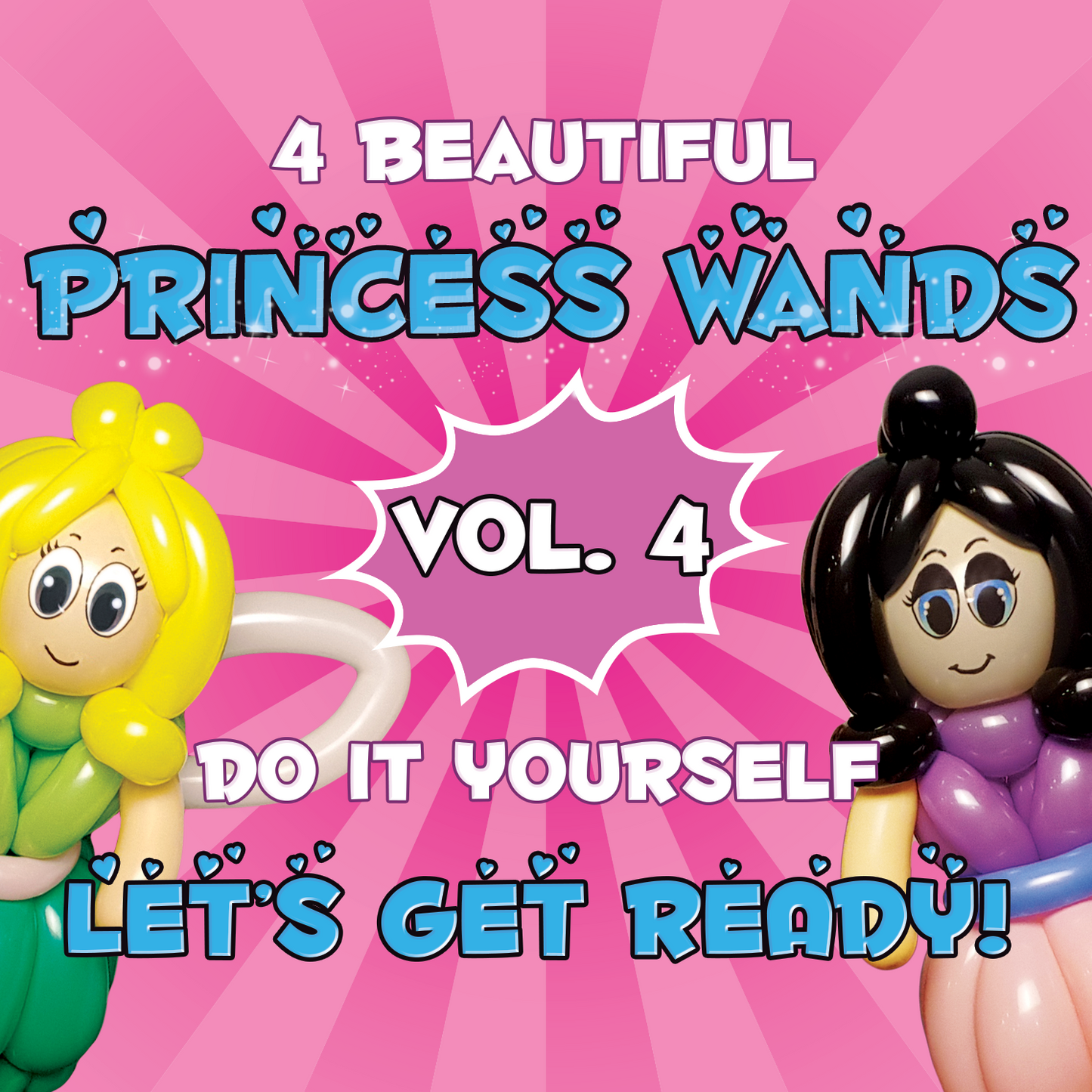 PRINCESS BALLOONS WANDS