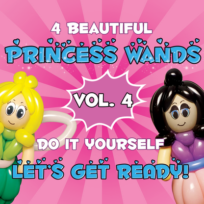 PRINCESS BALLOONS WANDS