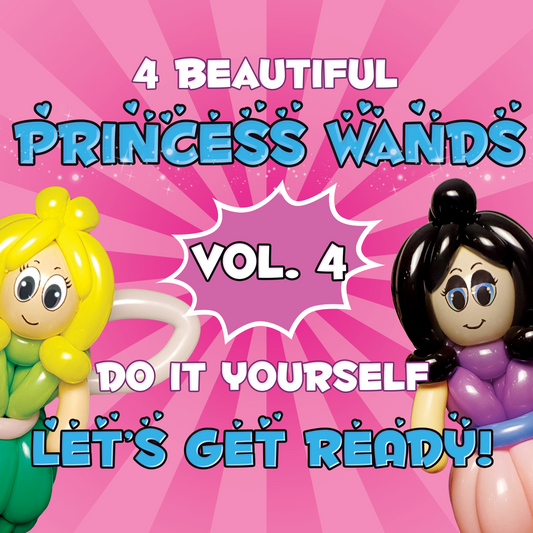 PRINCESS BALLOONS WANDS