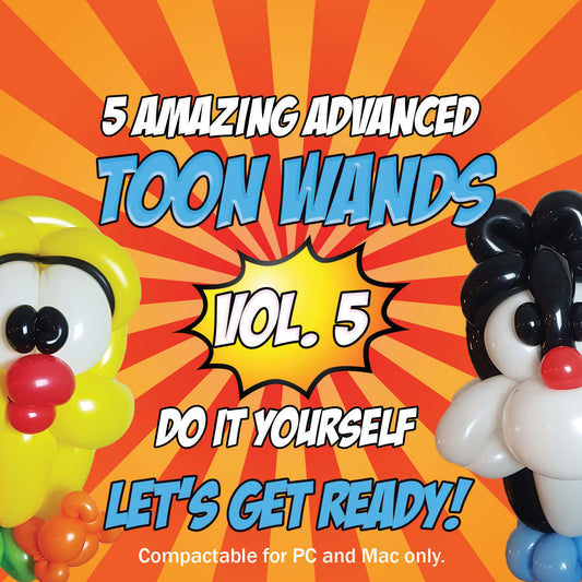 TOON BALLOONS WANDS